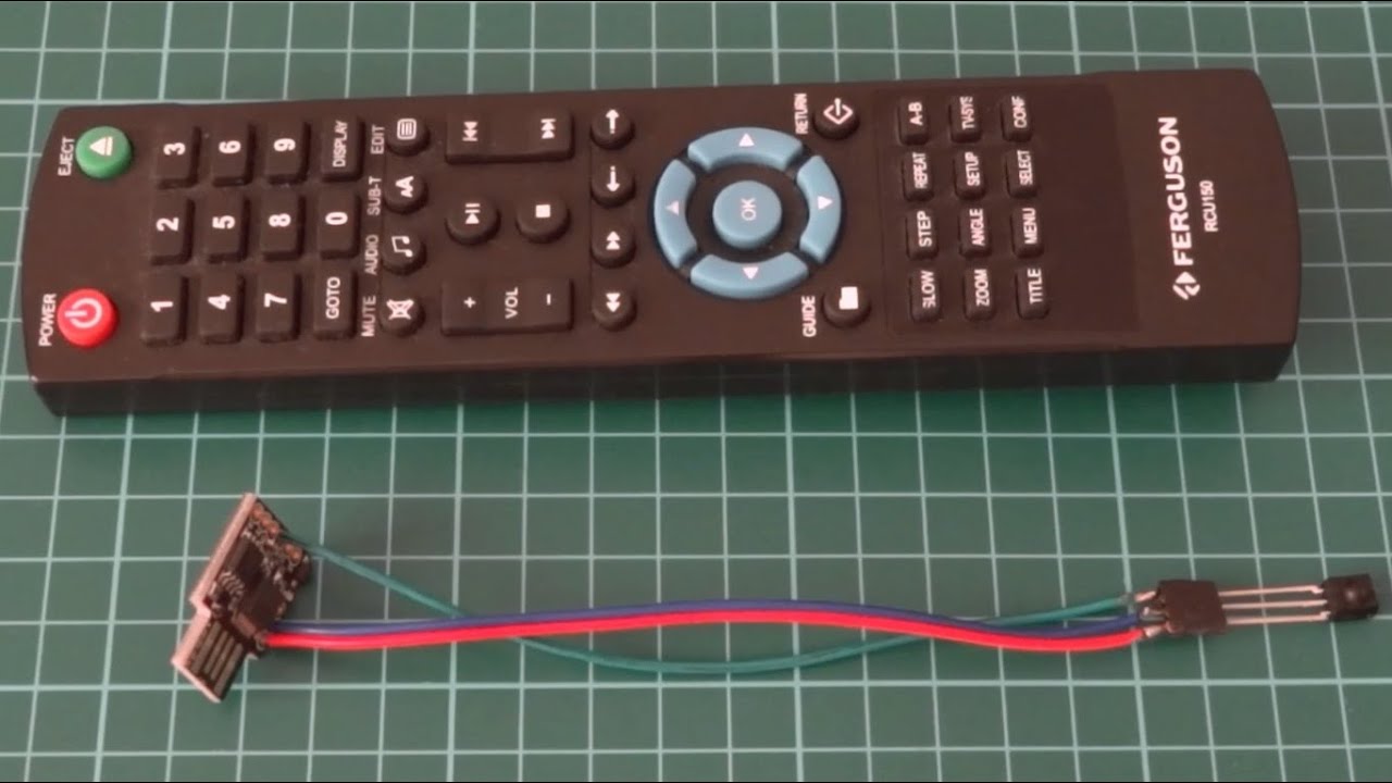 Digispark ATTINY85 IR remote for PC