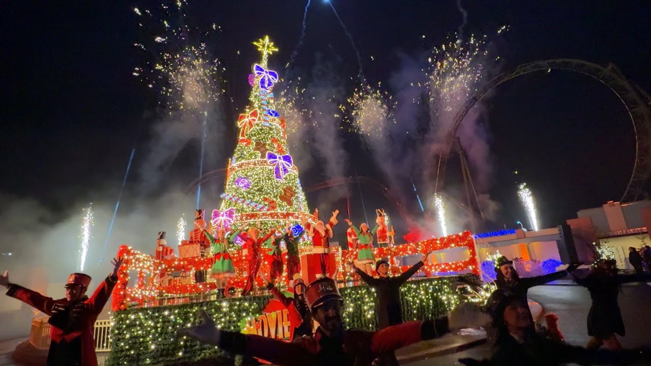 Christmas Tree Celebration - Movie Park Hollywood Christmas (Weihnachten) Movie Park Germany 2025
