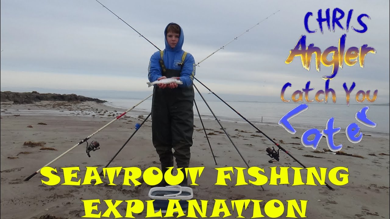 Surf-Fishing for Seatrout on a beautiful Kerry beach with loads of action