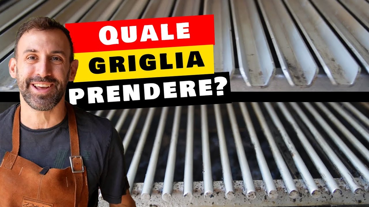 Meglio la griglia con i tondini o quella a V? Te lo faccio vedere!