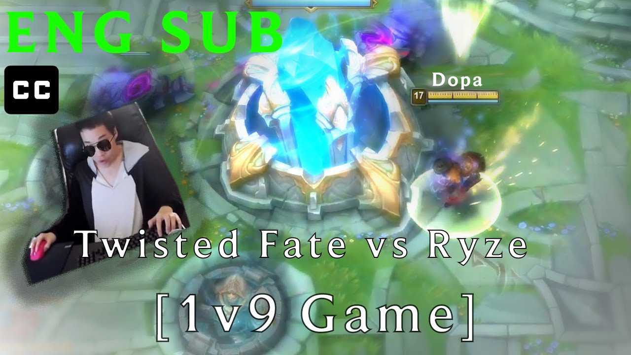 【ENG SUB】 Dopa TF vs Ryze  Gameplay & Commentary Translated