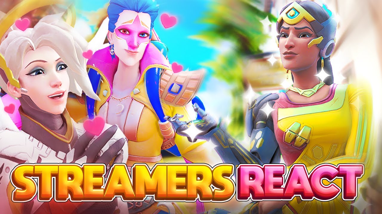 Streamers React to my Flanking Symmetra - Overwatch