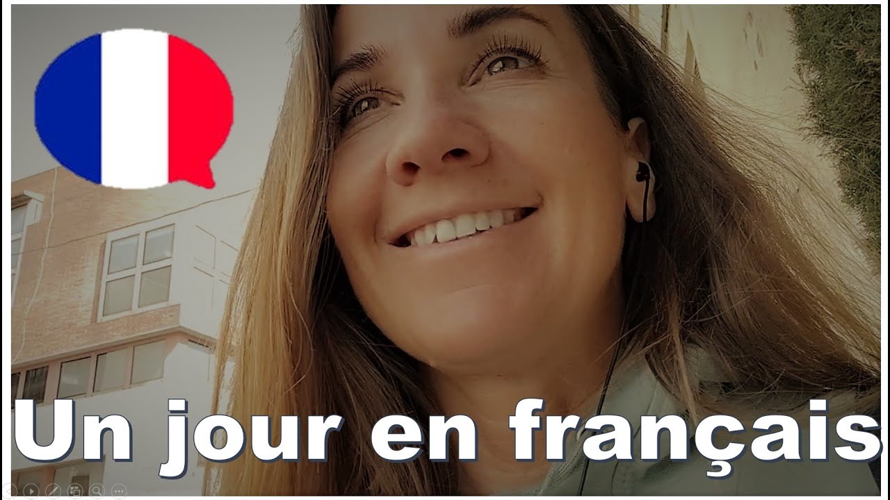 I spent a day speaking only French (sub: EN, FR, RU)