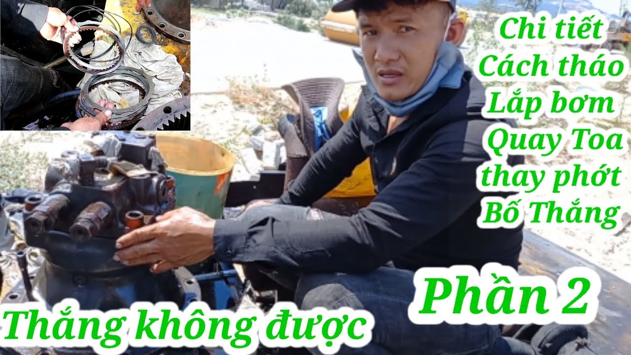 Các kinh nghiệm và các điểm lưu ý. khi tháo lắp môtơ quay toa.Cách lắp môtơ quay toa chi tiết từ A-Z