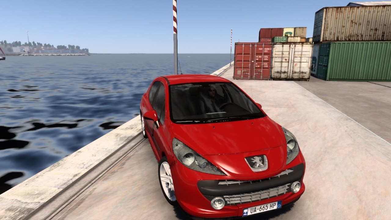 Driving From Ancona to Terni in a Peugeot 207 | Euro Truck Simulator 2 Cockpit View