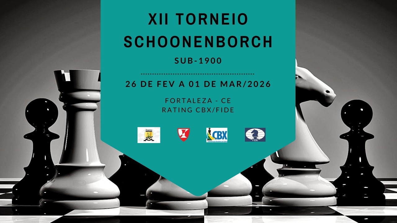 XII Torneio Schoonenborch (SUB-1900) - Rodada 1
