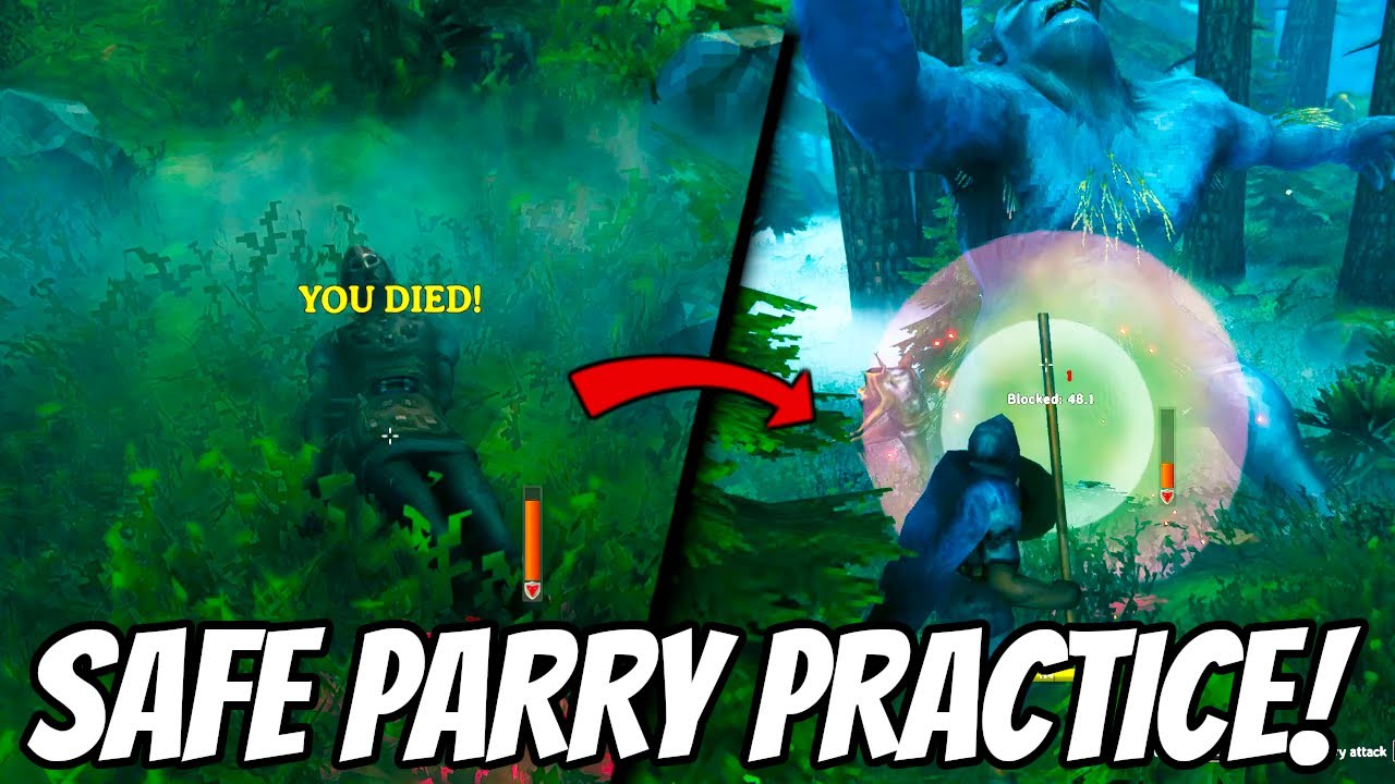 Learn Parry Timings Safely in Valheim - Quick Practice Guide!
