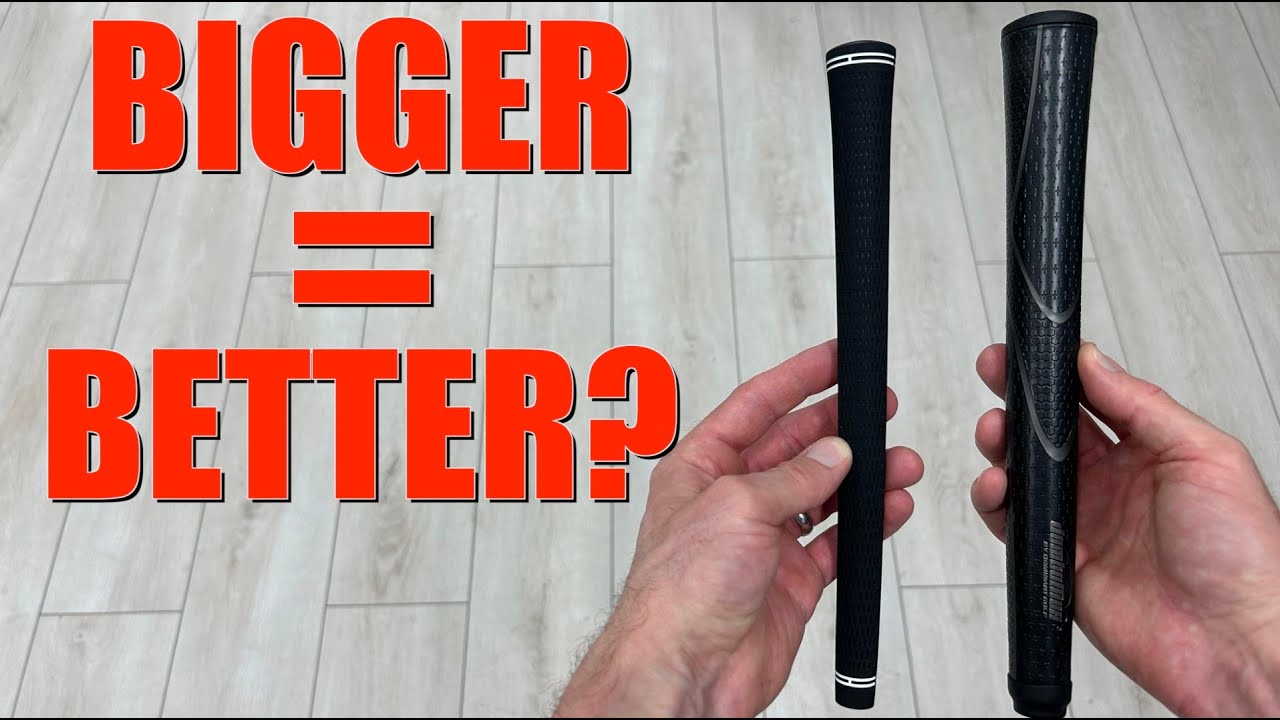 Is Bigger Better? Testing JumboMax Golf Grips