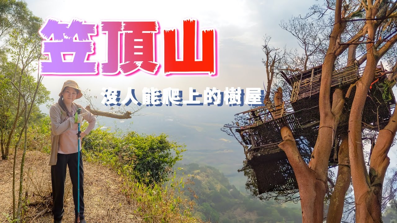 離市區30分鐘的小百岳『笠頂山』從最受歡迎的第三登山口