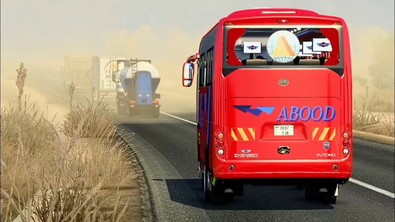 NAMNA AMBAVYO BUS ZINATOKA KWENYE VITUO VYAO NA KUANZA SAFARI ZA MIKOA NA PIA ZINAVYORUDI IN ETS2🇹🇿