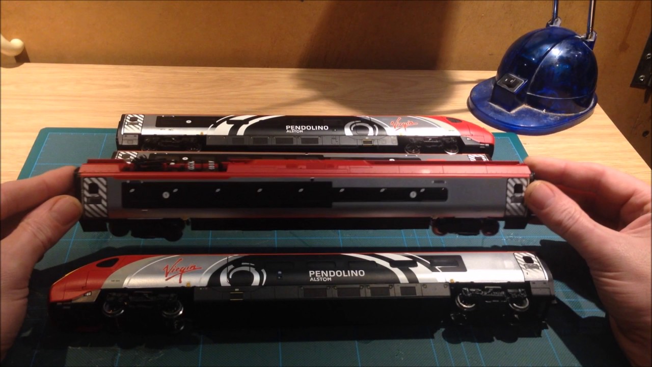 Hornby Alstom Virgin Pendolino - Production Error?