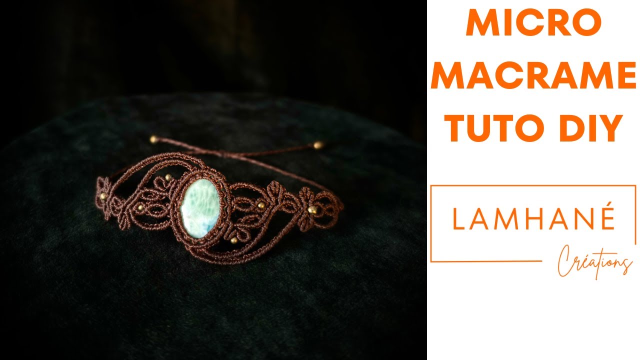 Tuto Micro-Macramé DIY : Bracelet 