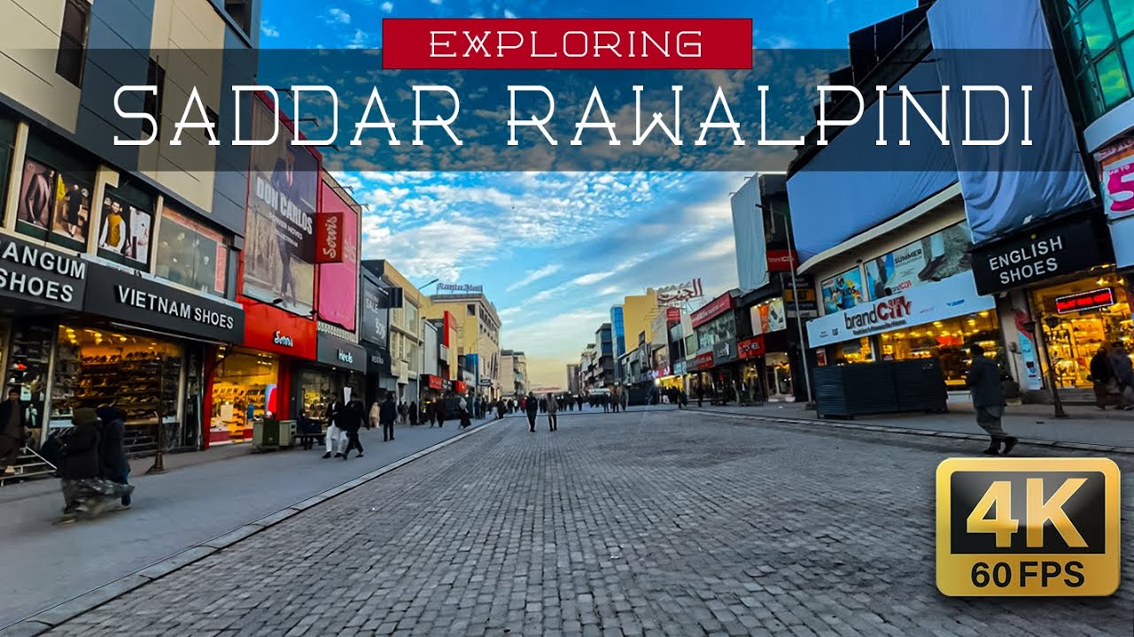 Bank Road Saddar Rawalpindi New Look 😍🚀| saddar rawalpindi new look | #walkthrough