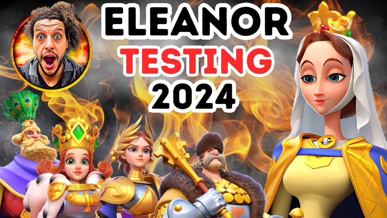 ELEANOR TESTING l STRONGEST Garrison in 2024? l RISE OF KINGDOMS l BOOM BOOM TIME