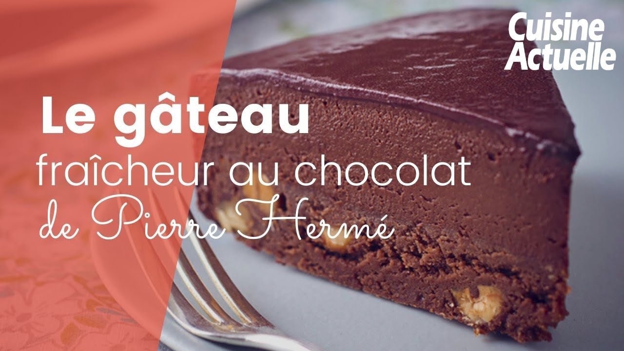 Le Gâteau Fraîcheur au Chocolat de Pierre Hermé 🍫 | La Recette Facile qui Épate à Tous les Coups !