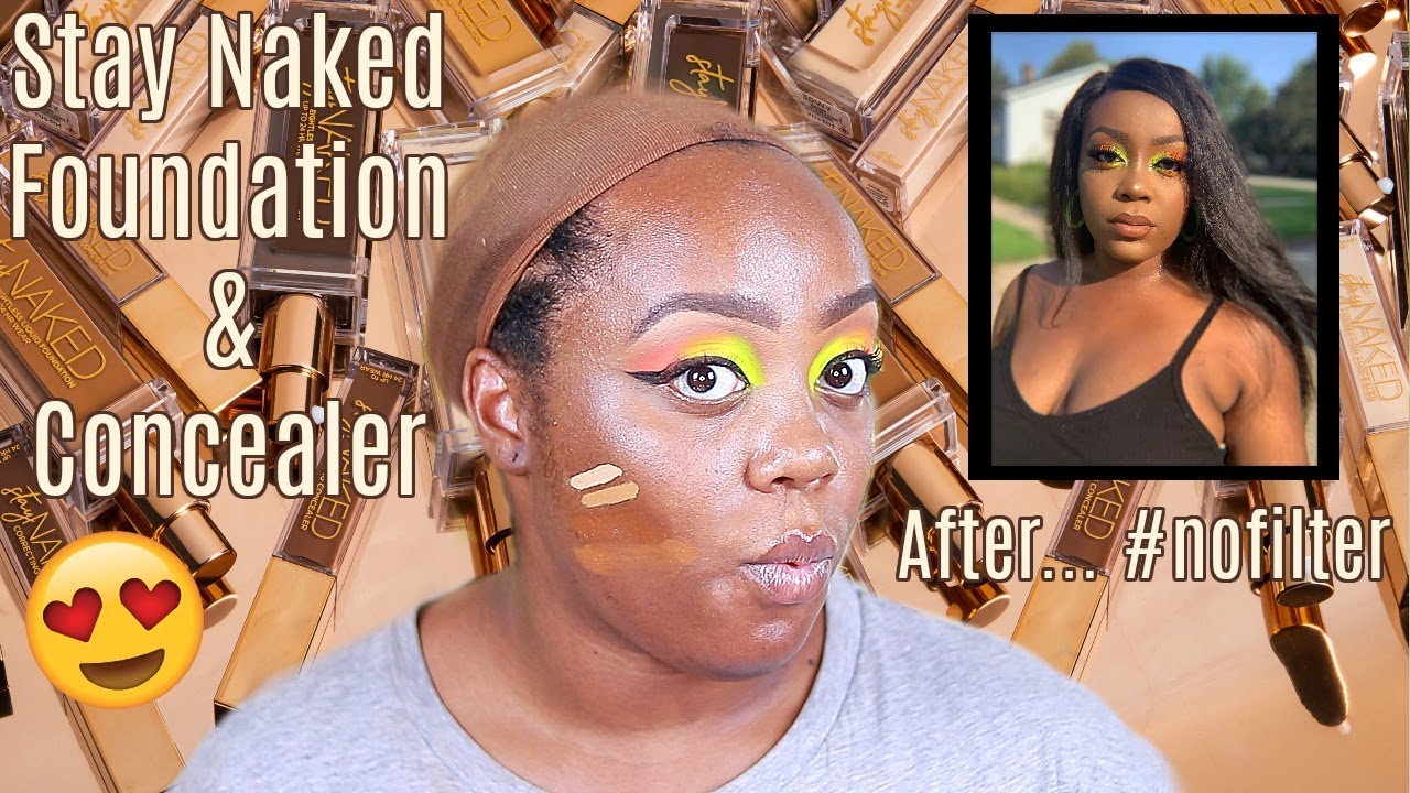 NEW URBAN DECAY STAY NAKED FOUNDATION & CONCEALER // Review