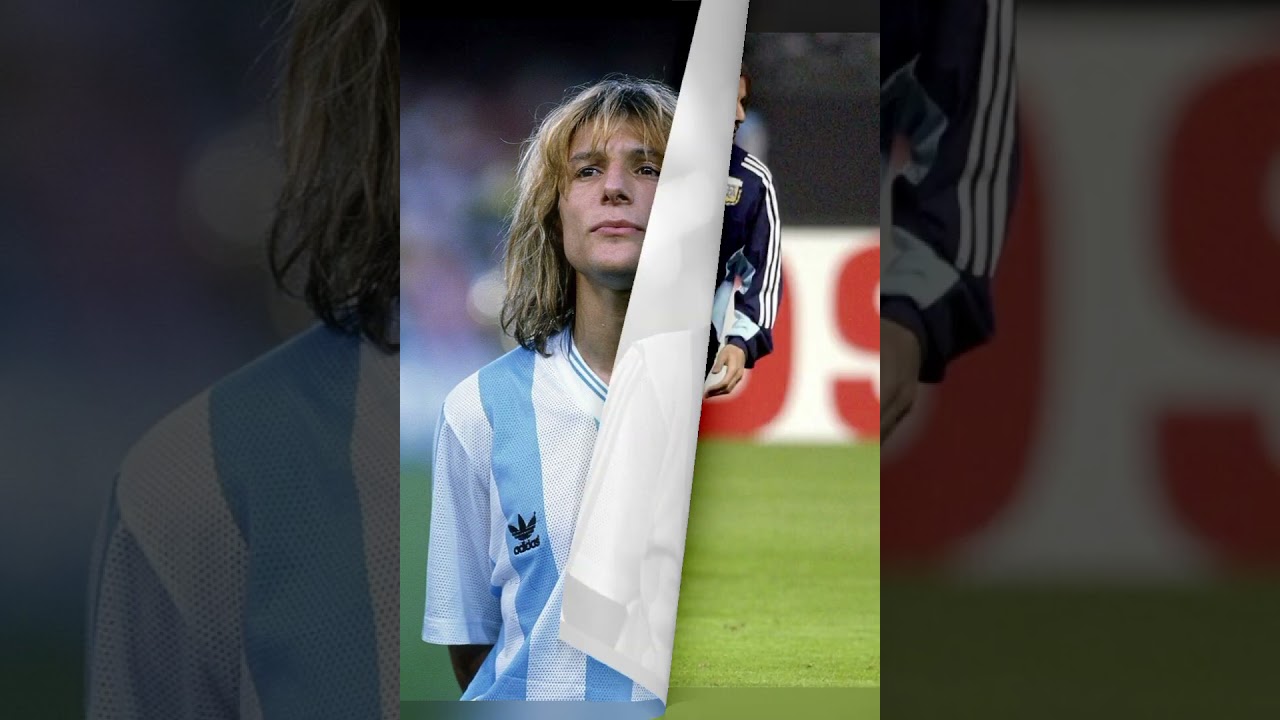 Footballer Claudio Caniggia.