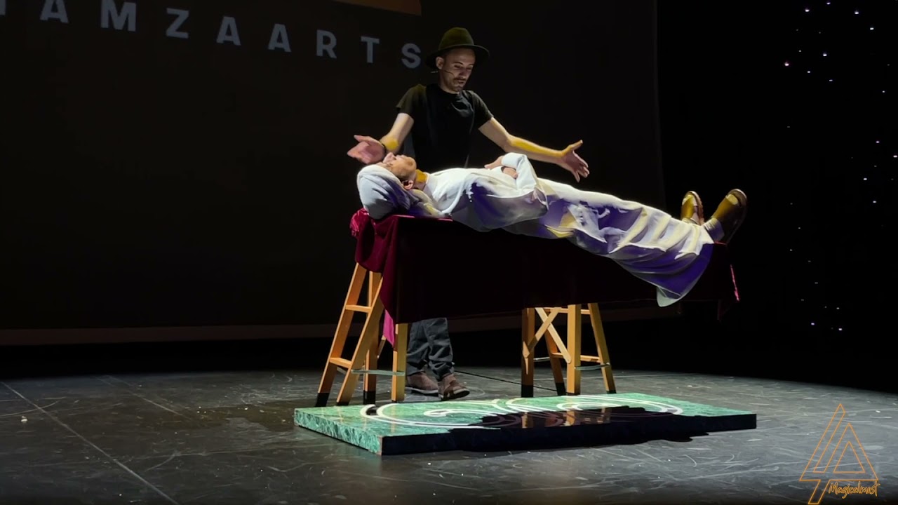 Dubai magician X Magicalmost Ladder Levitation illusion