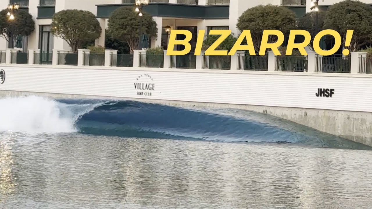 I surfed in the best wave pool in the world, and it's in Brazil!