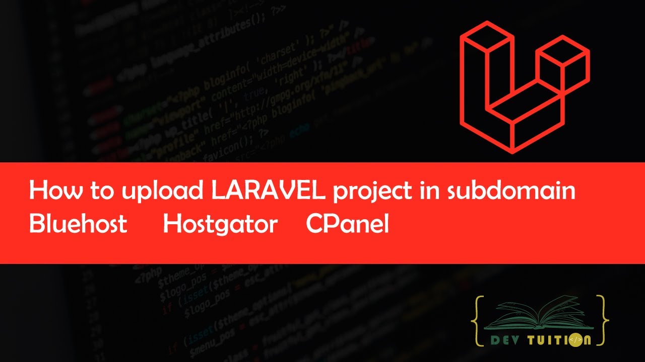 Upload Laravel Project To Subdomain Bluehost Hostgator CPanel