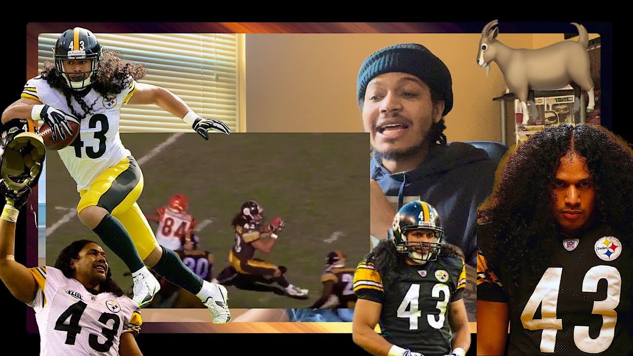 6 BURGH'S GOAT! REACTION To Troy Polamalu Highlights