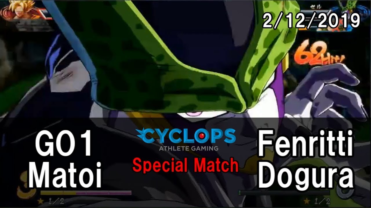 【DBFZ】スペシャル対戦会 in CYCLOPS GO1軍 vs. フェンリっち軍 2019/2/12