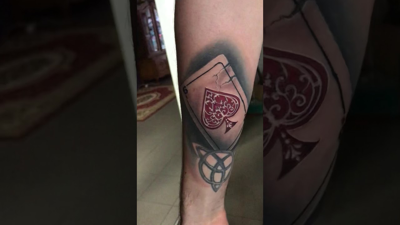 Ace of spades tattoo