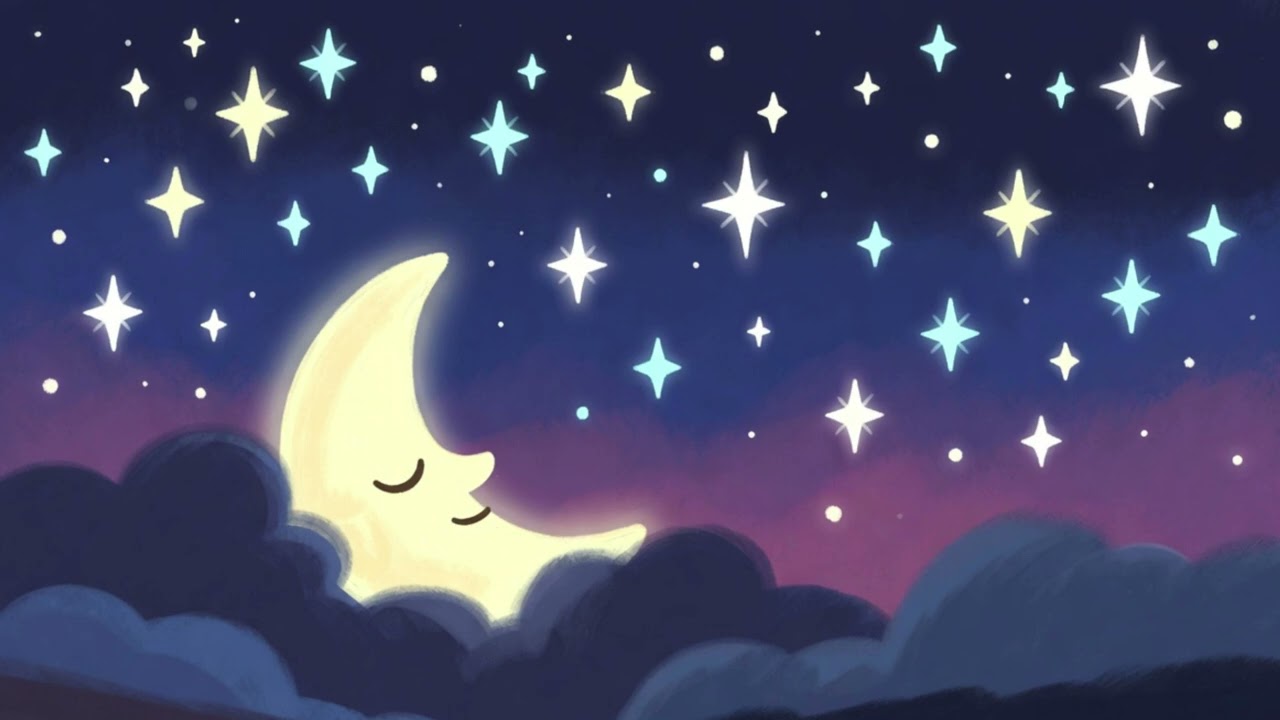 Starry Night Lullaby for Kids | Sparkle Hush Sweet Dreams | Calming Bedtime Song