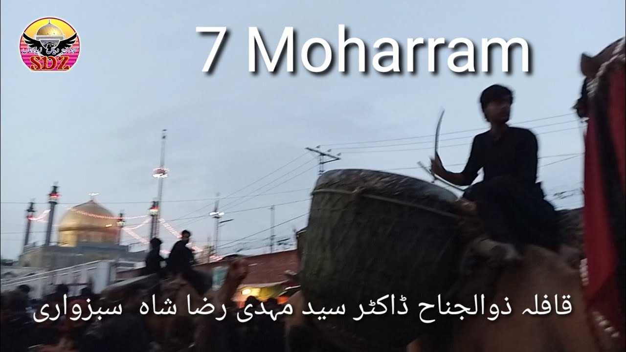 Juloos Zul Jana 7 Moharram Dr Sayed Mehdi Raza Shah Sabzwari