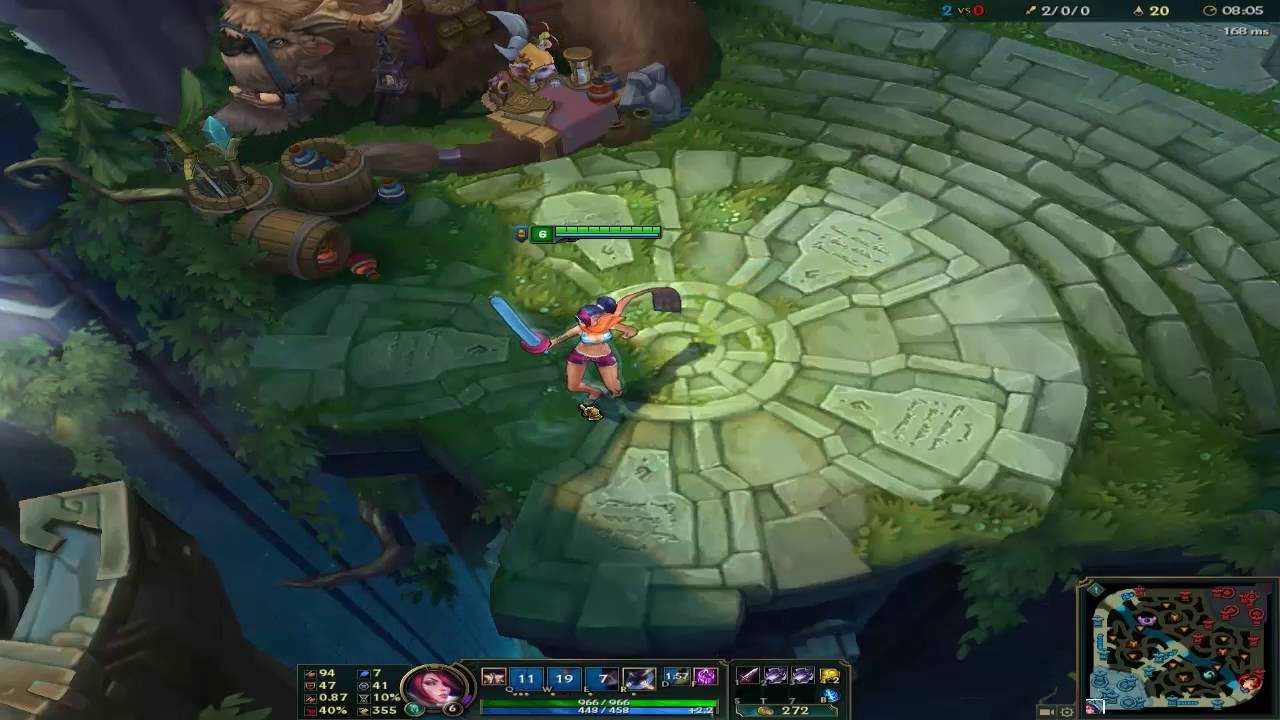 Pool Party Fiora Skin Spotlight - Fiora Veraniega