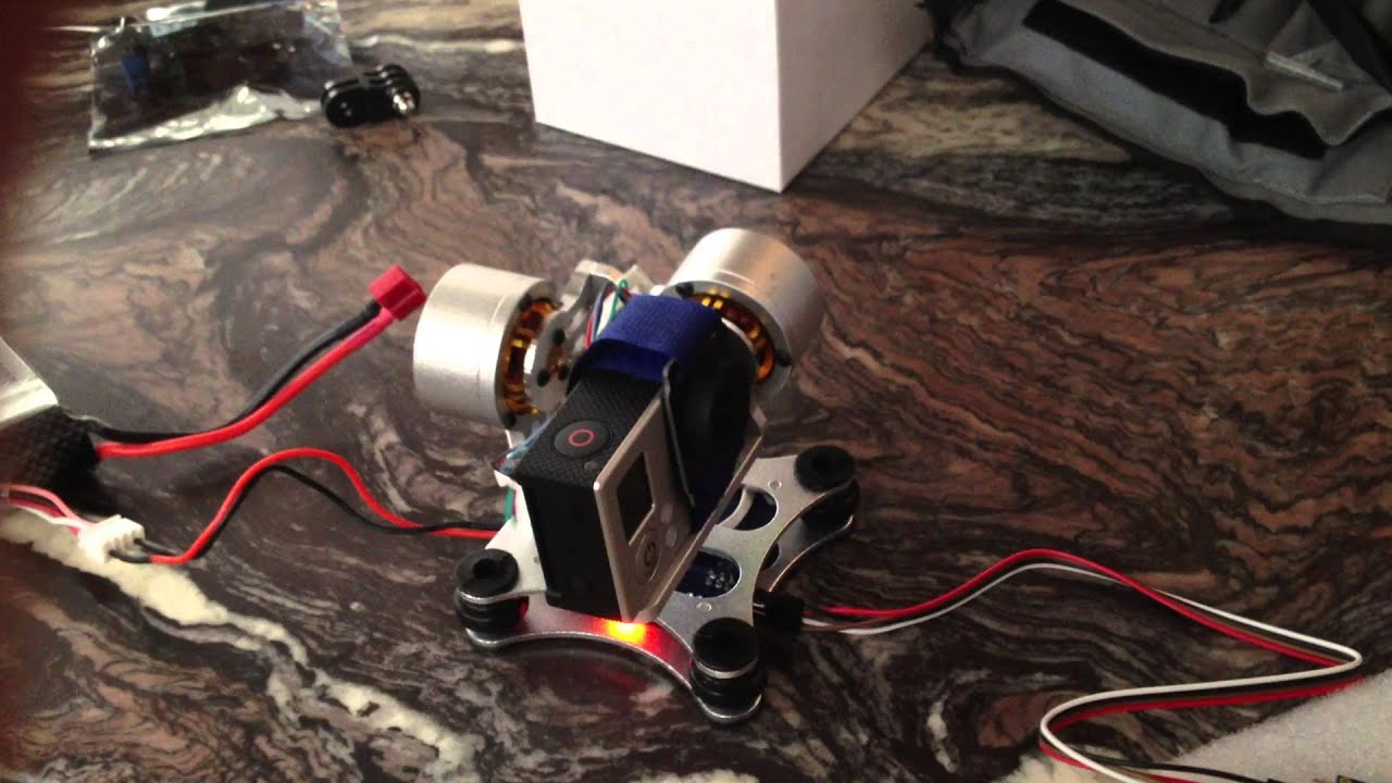 Cheap goodluckbuy gimbal for land use with joystick pitch roll control