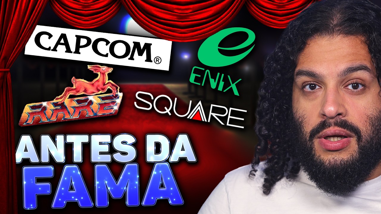 Jogos de empresas famosas ANTES da FAMA