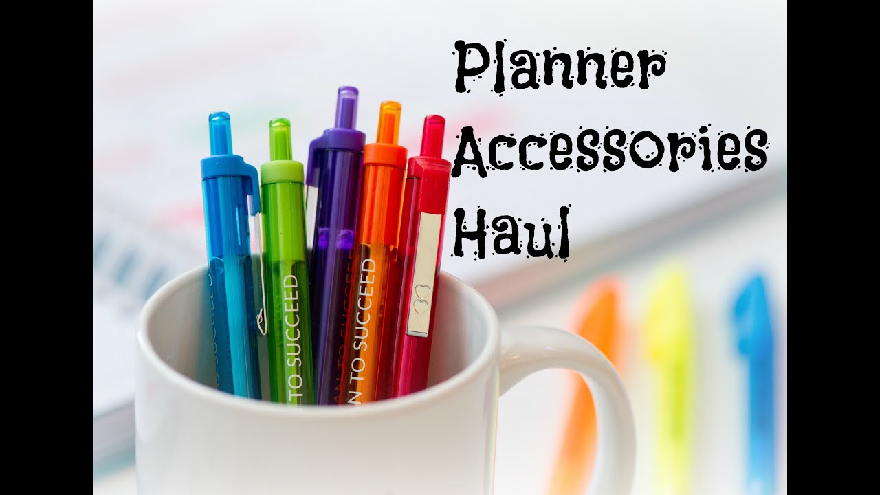 Planner Accessories Haul