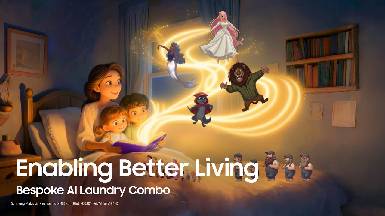 Fairy tale backstage (Bespoke AI Laundry Combo) | Bespoke AI Fairy tale | Samsung