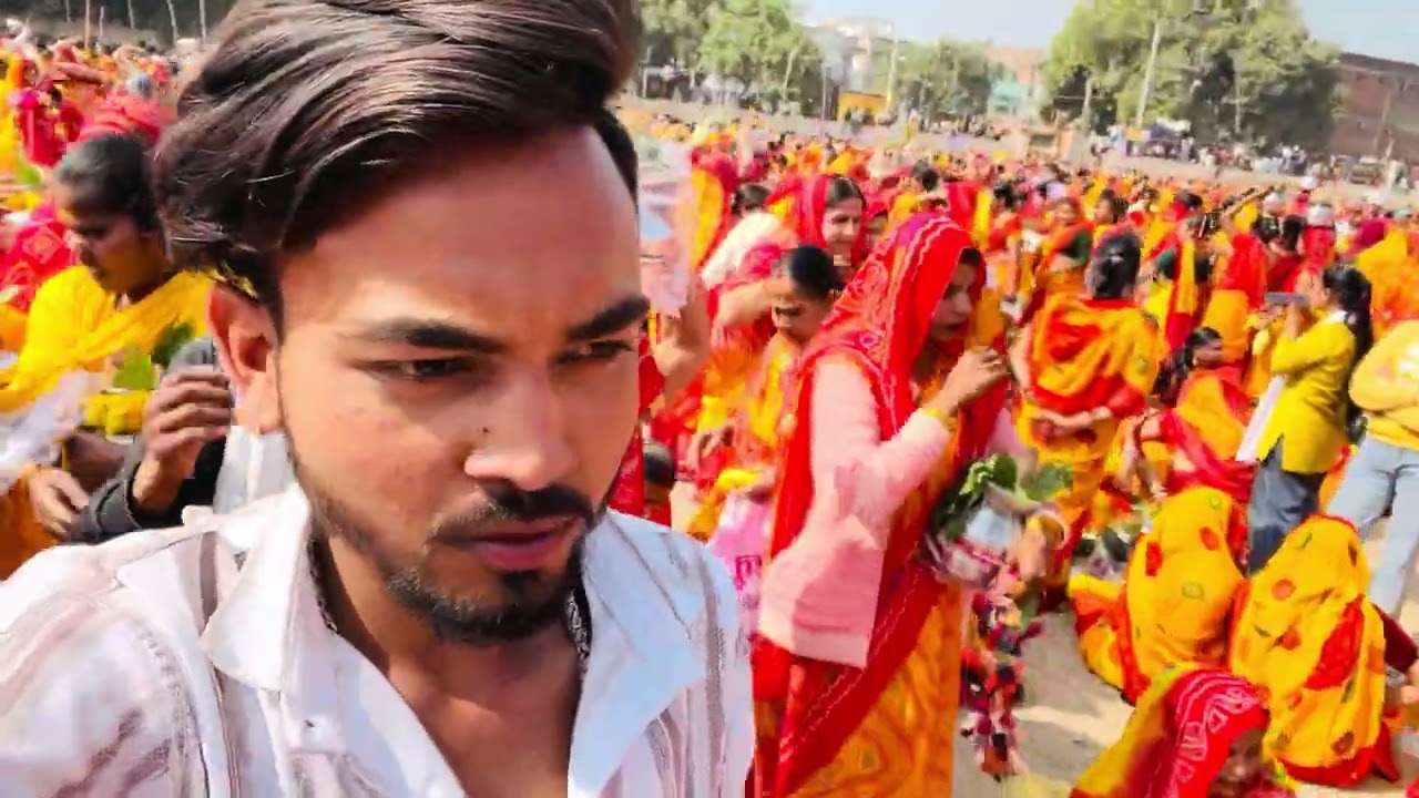 नवग्रह मंदिर कलस यात्रा डबरा #viral #youtube #trending #vlog #like #dabra #gwalior #vbloger 