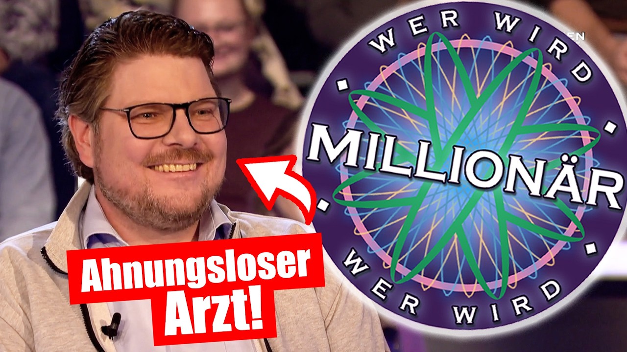 Wer wird Millionär: AHNUNGSLOSER ARZT!