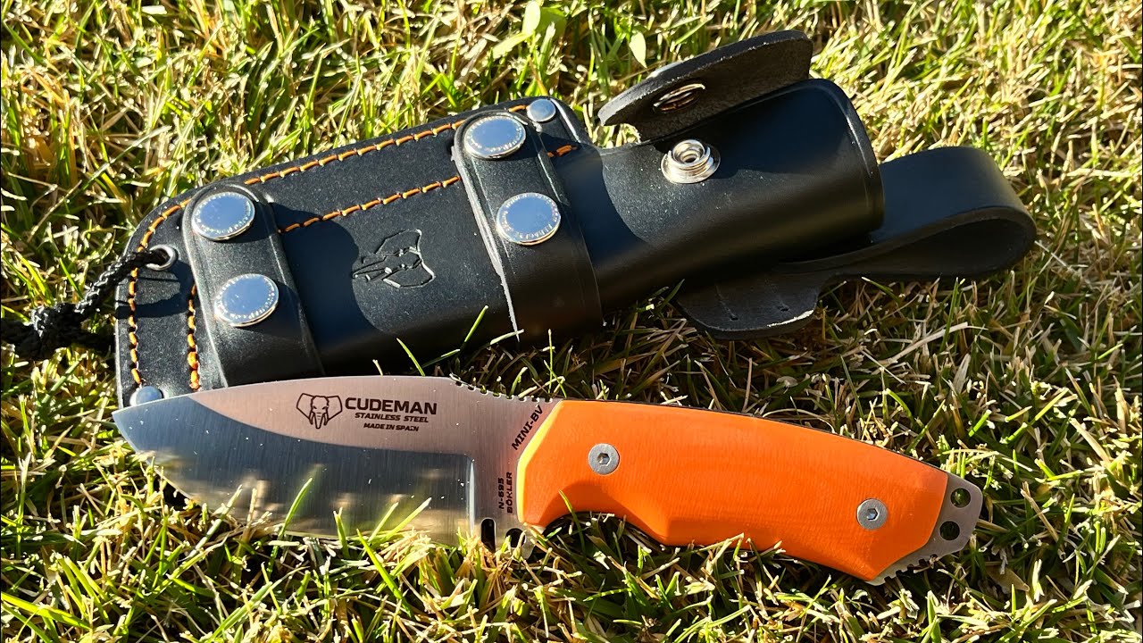 Cuchillo Cudeman Mini Boina Verde 