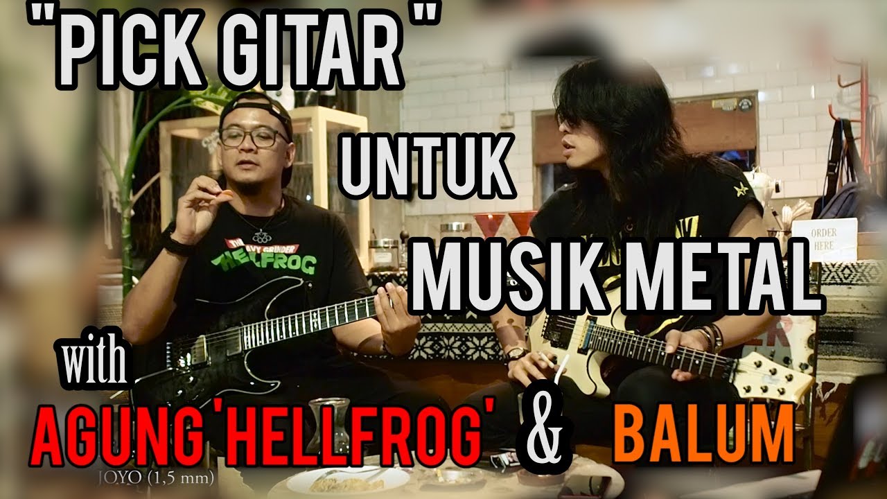 AGC MUSIC SCHOOL - PICK GITAR UNTUK MUSIK METAL || BACA DESKRIPSI!!!