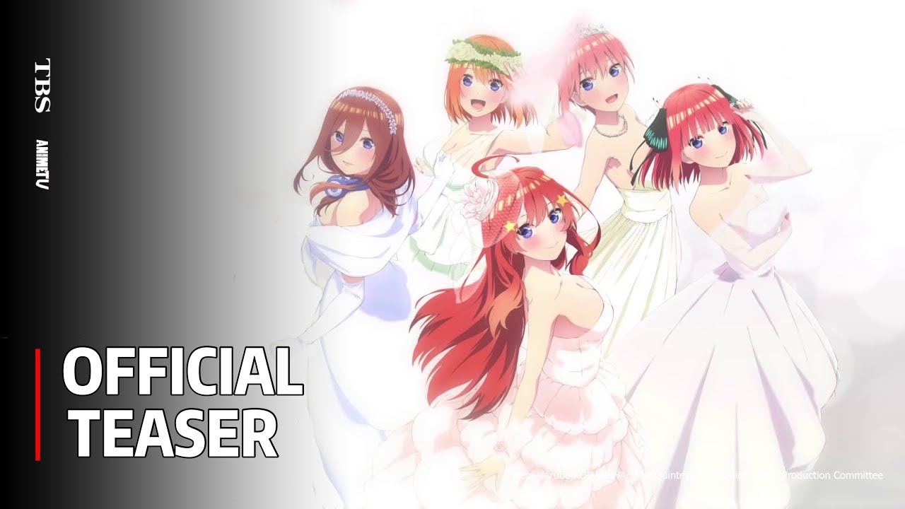 The Quintessential Quintuplets Anime Sequel (Movie) - Official Announcement