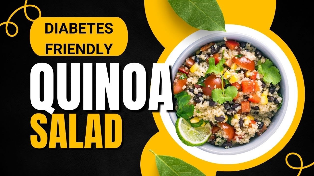 EASY Diabetes Friendly Quinoa Salad | Get Healthy with Dr. Dona Cooper