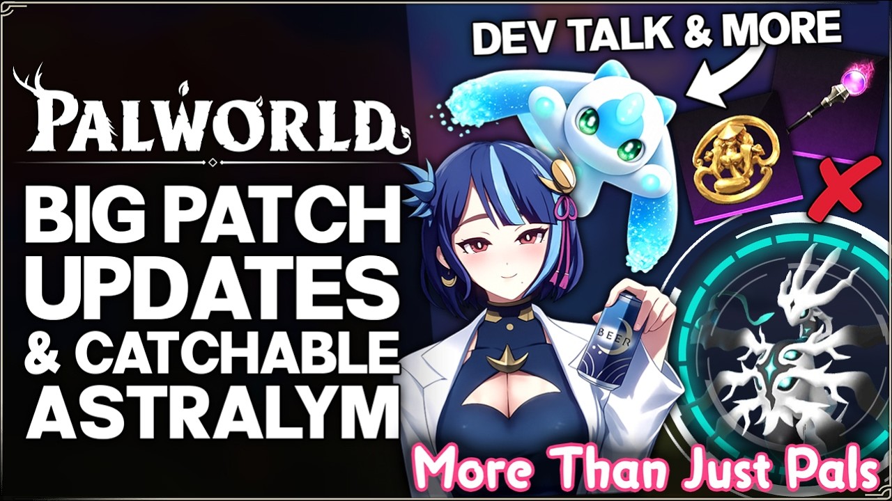 Palworld 1.0 &mdash; Астралим уже в игре, новый БОЛЬШОЙ патч, подтвержденная MMORPG, критический баг и ...