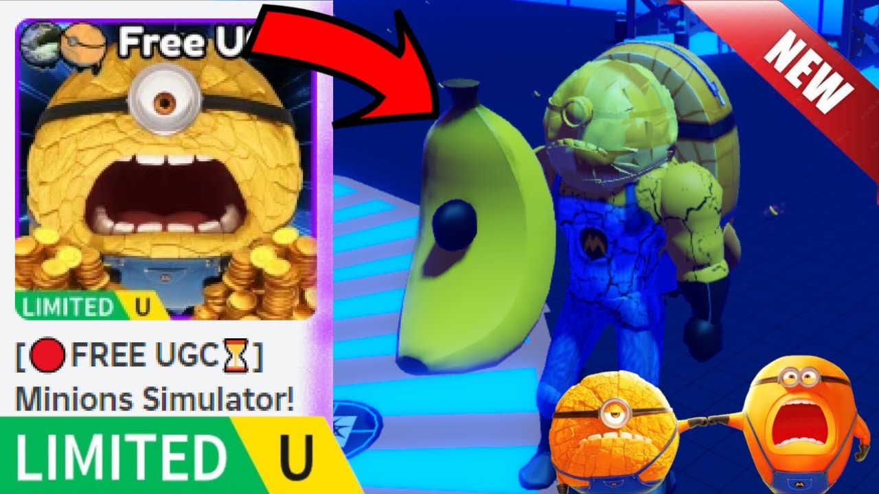 🔥MY NEW MINION SIMULATOR GAME ON ROBLOX WITH FREE UGC!🔥