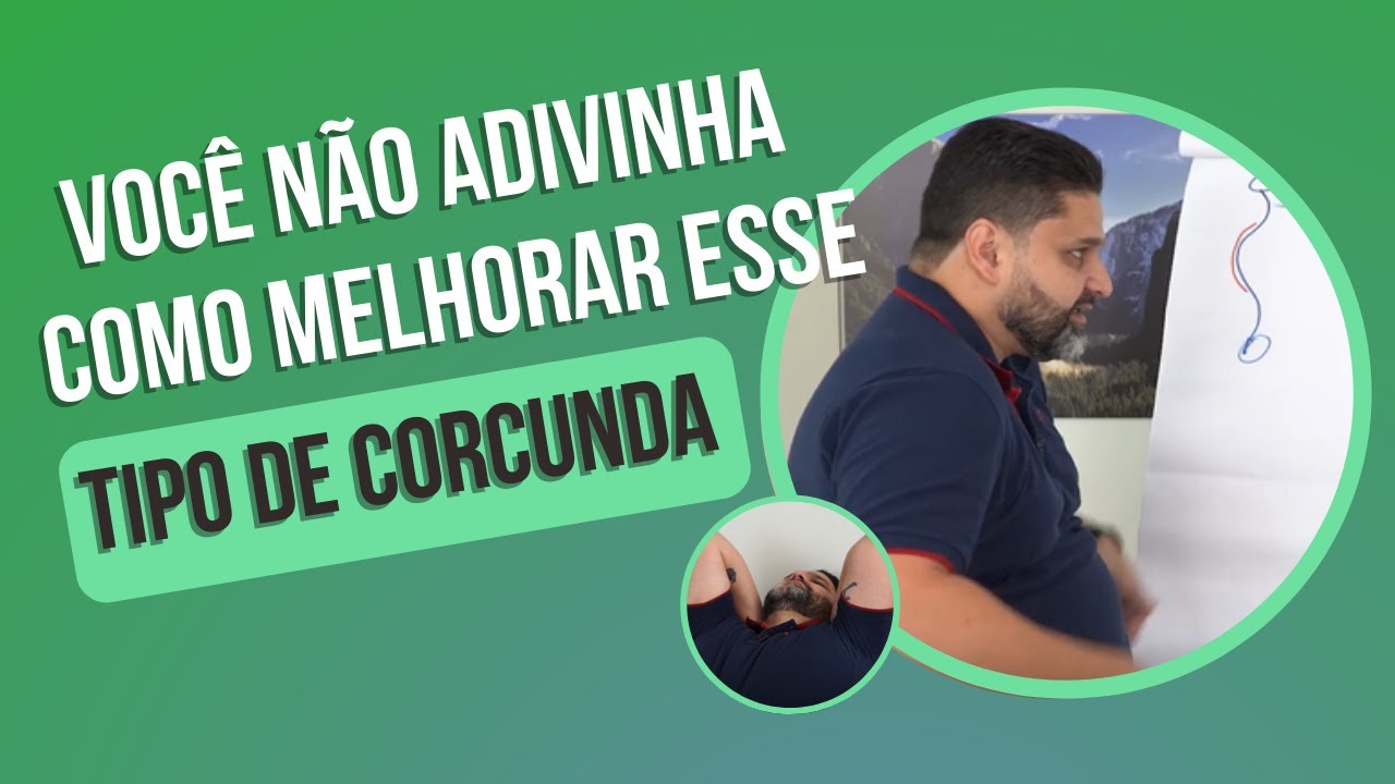 🤨 Voc&ecirc; n&atilde;o adivinha como melhorar esse tipo de corcunda