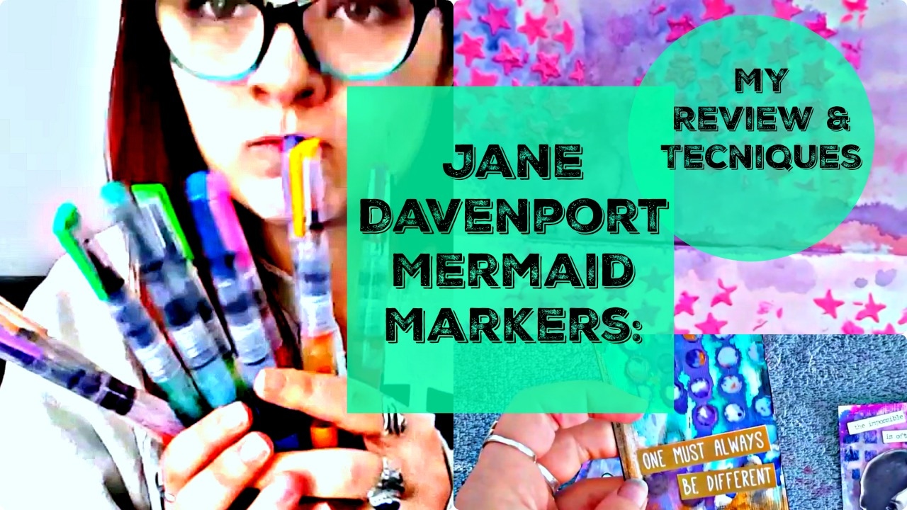 Jane Davenport Mermaid Markers: My Review and Ways to Use Them