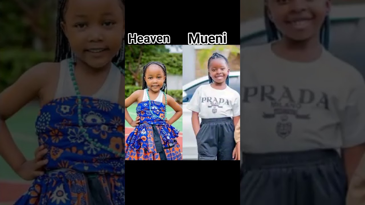 Heaven bahati and Mueni bahati looking gorgeous#bahatikenya #dianabahati #bahati #trendingshorts