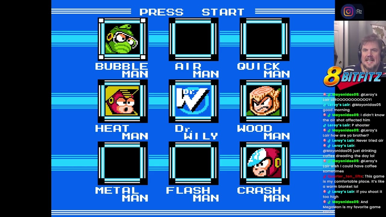 8BitFitz Morning Mega Man! #002