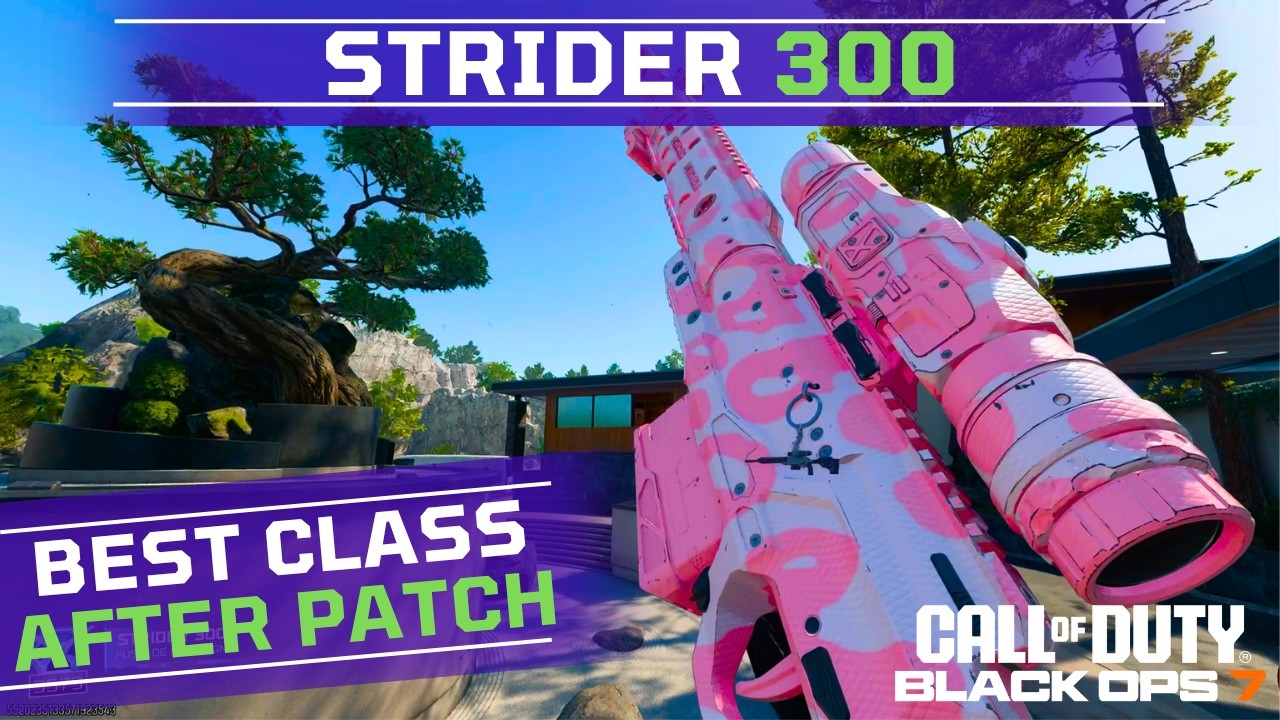 BO7 | New Best Class STRIDER 300 After Patch (Best Class Setup)