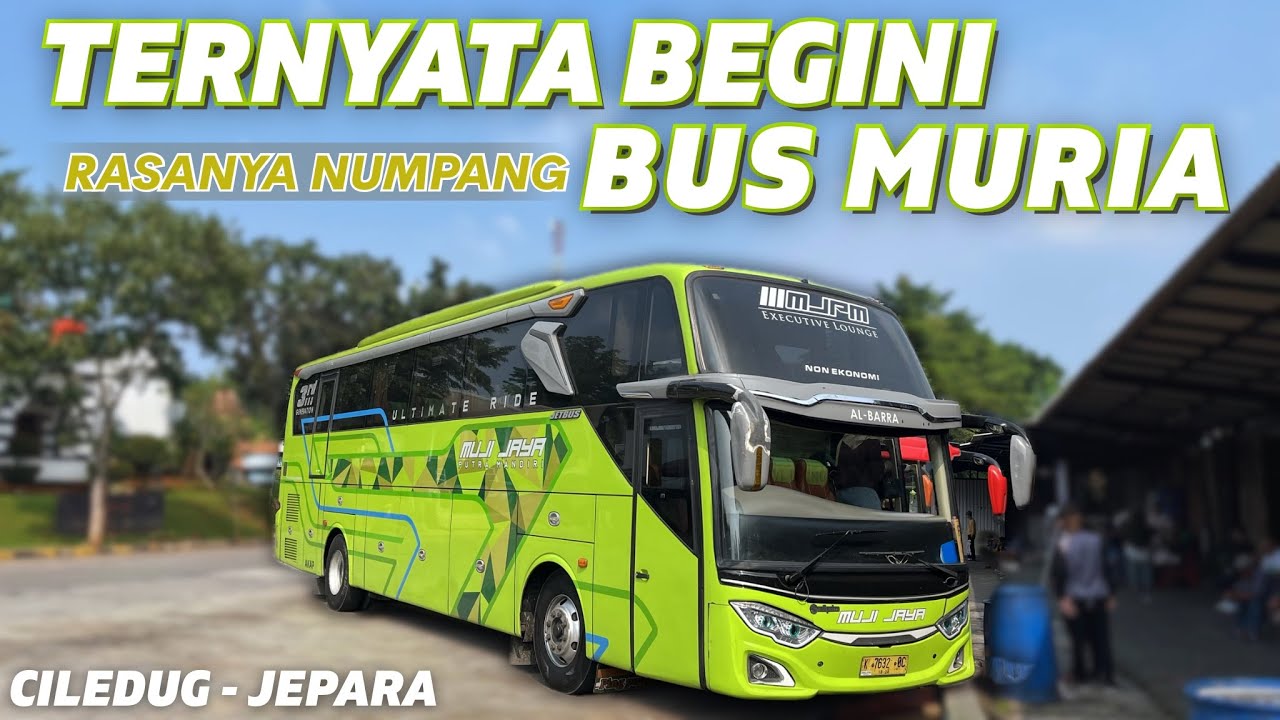 ANGKATAN PAGI CEPAT JUGA❗️😱Trip Ciledug - Jepara bersama PO Muji Jaya ‘Al-Barra’ Executive Lounge