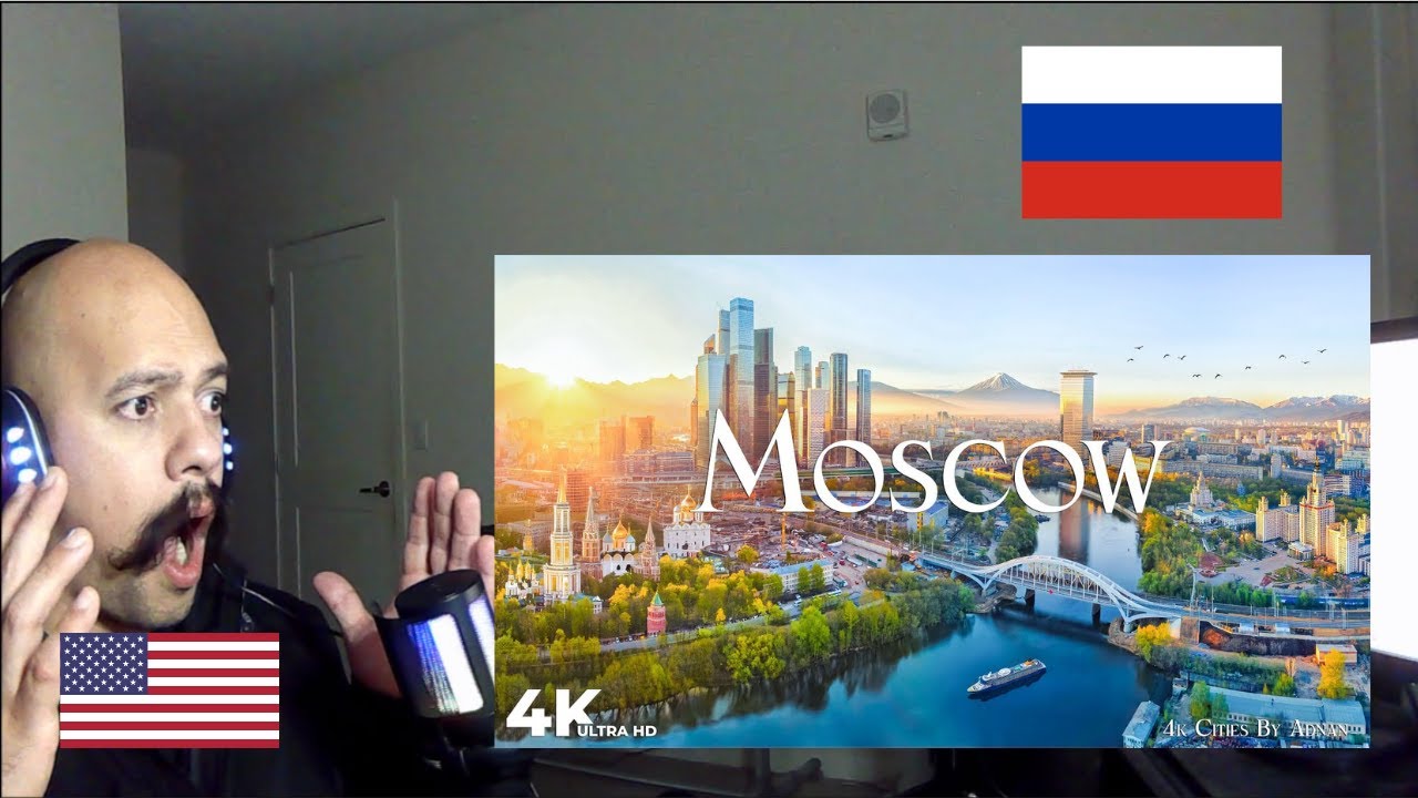 Reacting to Moscow Russia in 4K Hidden Gems & Incredible Scenes | Moscow Travel Guide