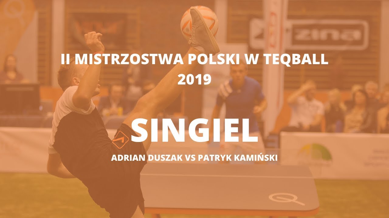 2nd Polish Teqball Championship - Singles Final - Adrian Duszak vs Patryk Kamiński